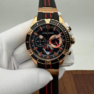 Ulysse Nardin Diver Chronograph Hammerhead Shark Black